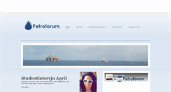 Desktop Screenshot of petroforum.net